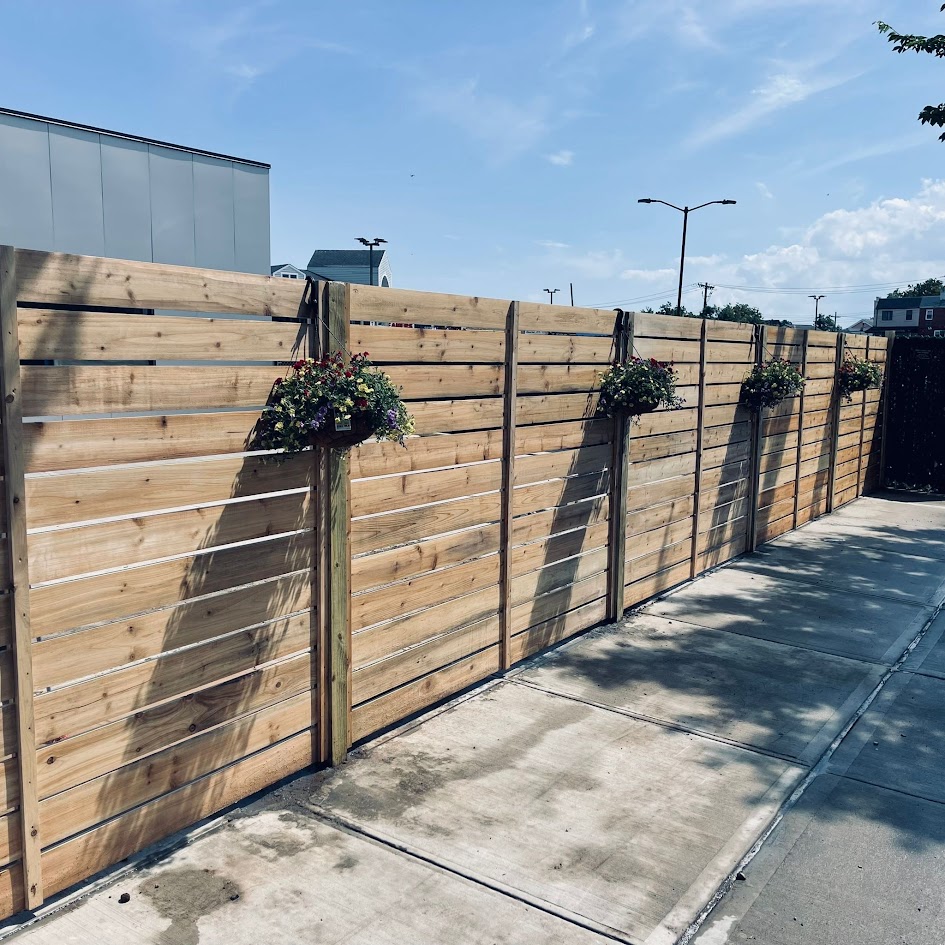 Commercial Wood Fencing Gallery Image 2